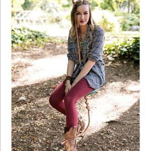 Evys Tree Sangria Skinnies